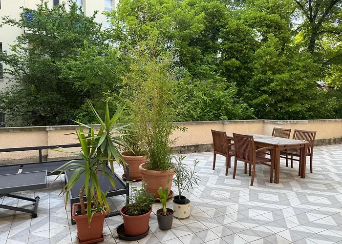 Superb 40 Sqm Terrace In The Greens Of Buda Centre * Boedapest